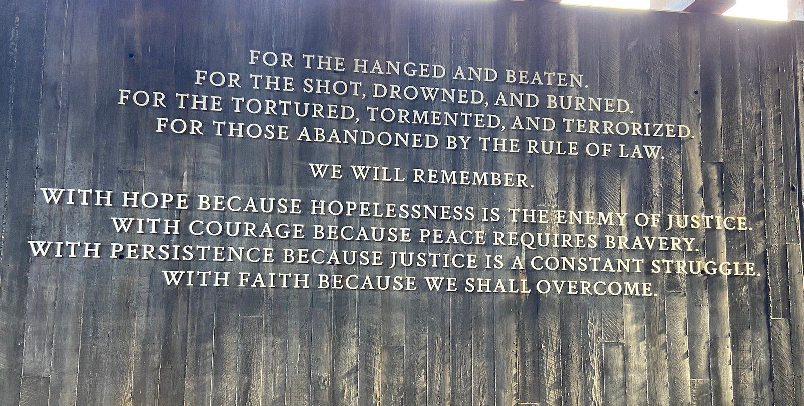 On Martin Luther King Day